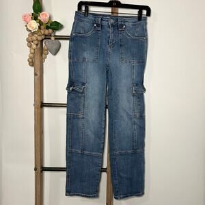 Altard State Wide Leg Blue Jeans Size 25